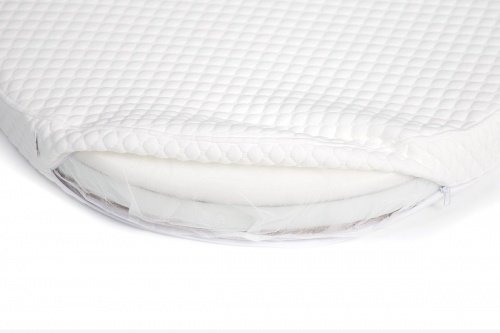 КОМФОРТ круглый матрас для кроваток Sleepy 740х740х80 беспружинный фото 2